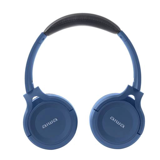 AUDIFONO INALAMBRICO ON-EAR AIWA BLUETOOTH 10HRS AZUL - 2