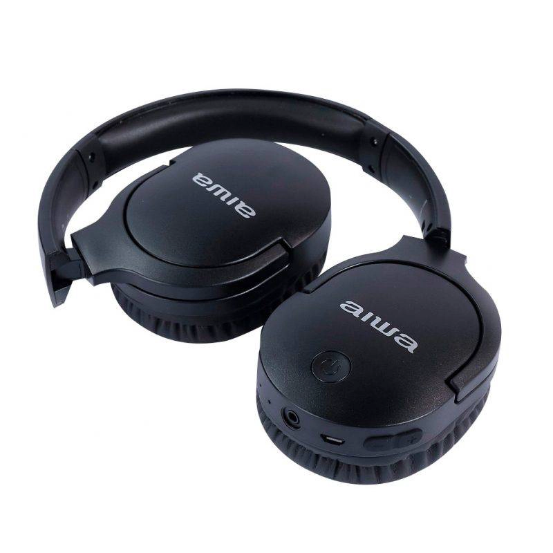 AUDIFONOS BLUETOOTH AIWA AWK11U 18H BT 5.0 AZUL - 2