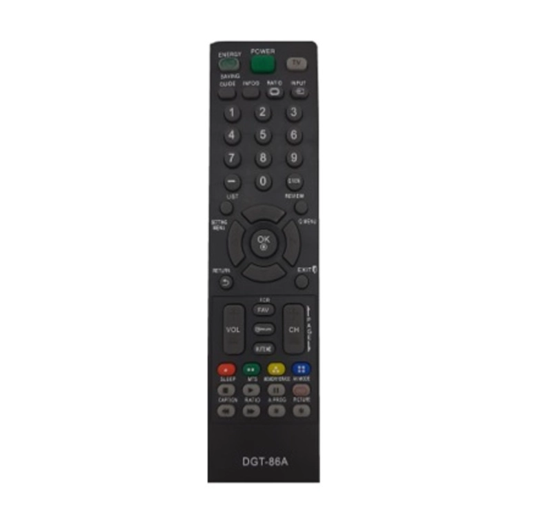GENÉRICO CONTROL REMOTO COMPATIBLE CON TV ANTIGUA LG DGT-86A + PILAS