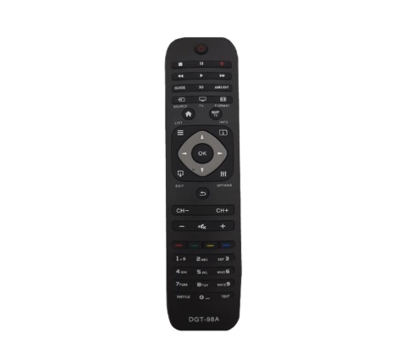 CONTROL REMOTO DGT-98A COMPATIBLE CON SMART TV PHILIPS + PILAS - 1