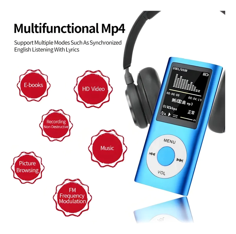 REPRODUCTOR MULTIMEDIA ESTE REO SHR MP3 MP4 RADIO FM COLOR NEGRO - 5