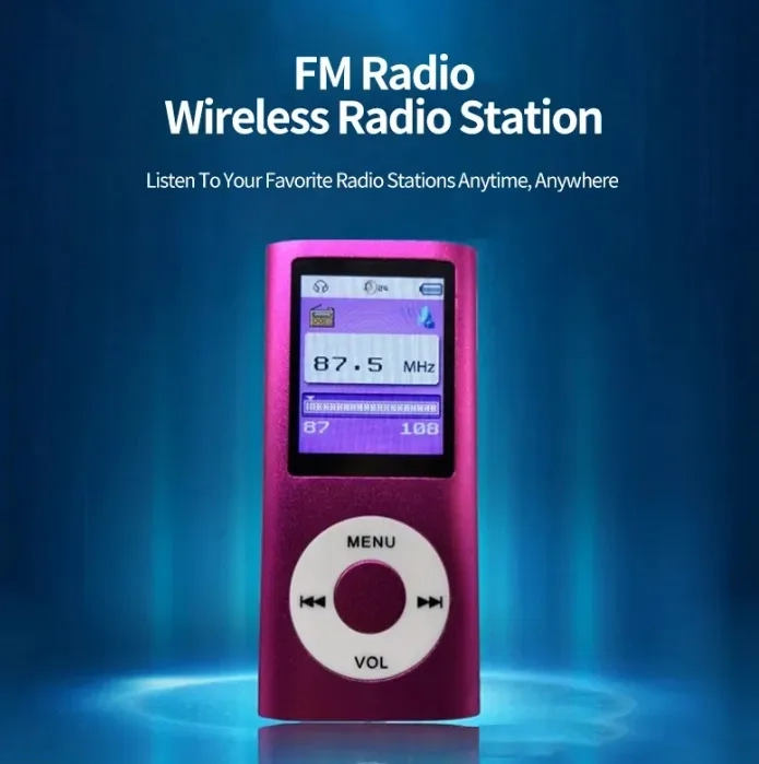 REPRODUCTOR MULTIMEDIA ESTE REO SHR MP3 MP4 RADIO FM COLOR NEGRO - 6