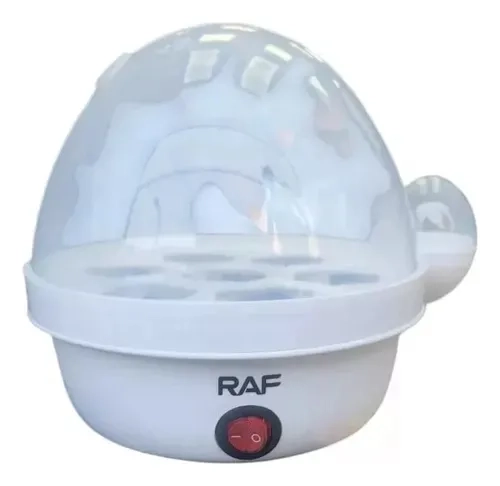 MAQUINA COCEDOR DE HUEVOS ELE CTRICO A VAPOR RAF BLANCO 350W - 2