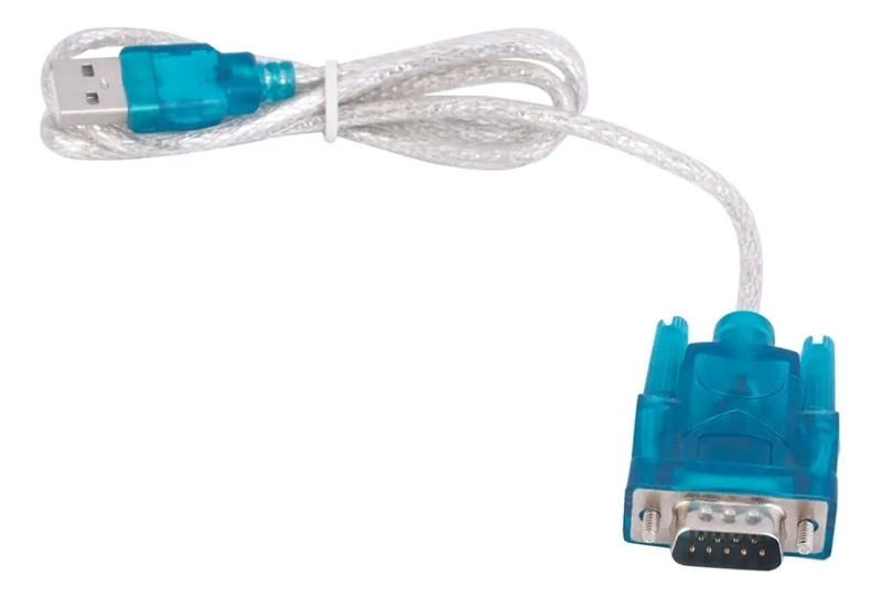 CABLE CONVERSOR ADAPTADOR USB A SERIAL RS232 DB9 HL340 CH340 - 3