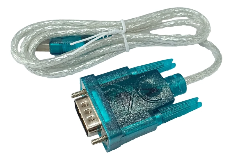CABLE CONVERSOR ADAPTADOR USB A SERIAL RS232 DB9 HL340 CH340 - 4