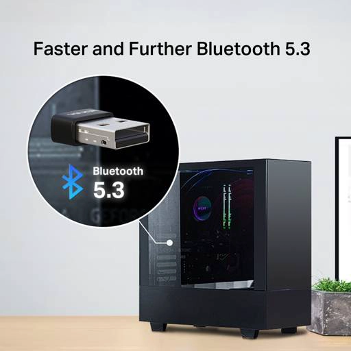 ADAPTADOR USB BLUETOOTH 5.3 MERCUSYS MA530 NANO - 3