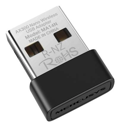 ADAPTADOR WI-FI MERCUSYS MA14N AX300 NANO - 2