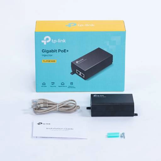 ADAPTADOR E INYECTOR POE + TP-LINK TL-POE160S GIGABIT - 3