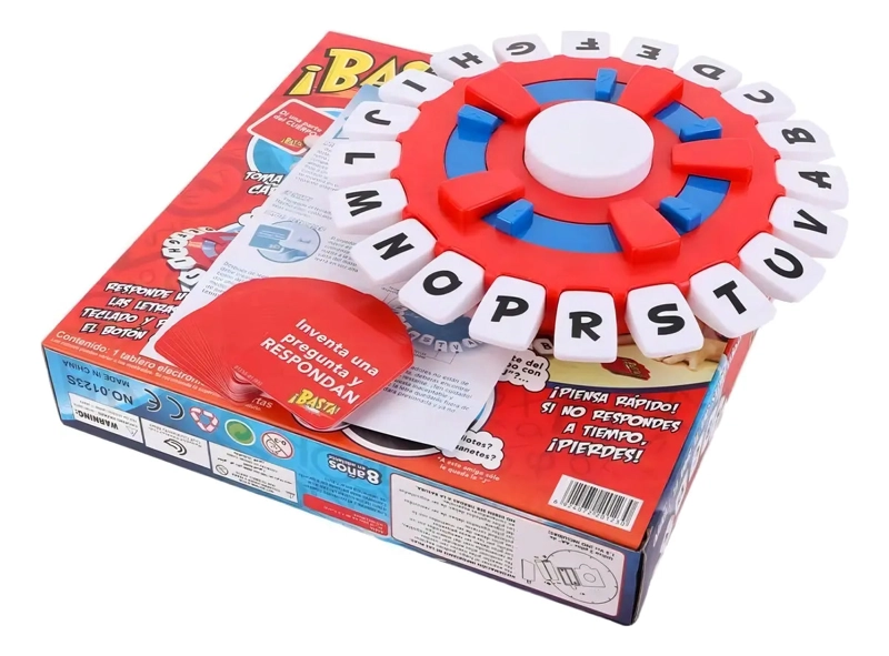 RONDA ¡BASTA! JUEGO DE DESTREZA EN ESPAÑOL PARA FAMILIA NIÑO - 4