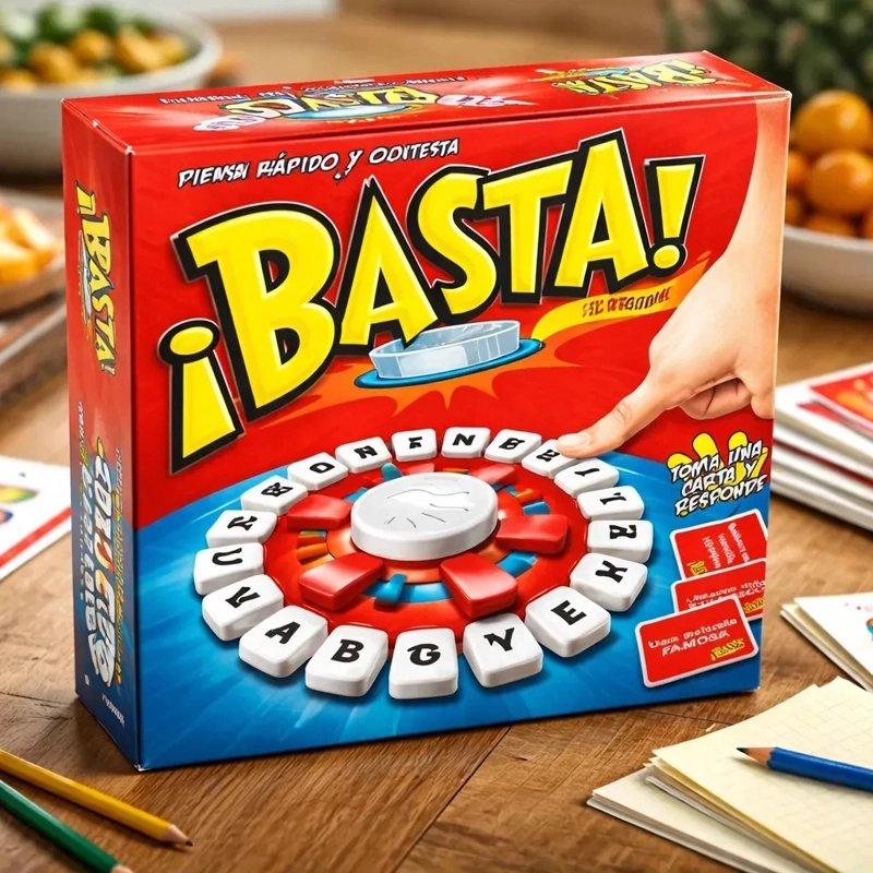 RONDA ¡BASTA! JUEGO DE DESTREZA EN ESPAÑOL PARA FAMILIA NIÑO - 7
