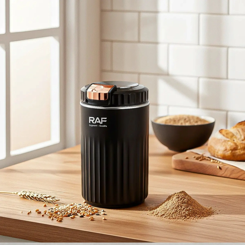 MOLINILLO DE CAFE  ELE CTRICO RAF.7147 DE 400W, ACERO INOXIDABLE - 5