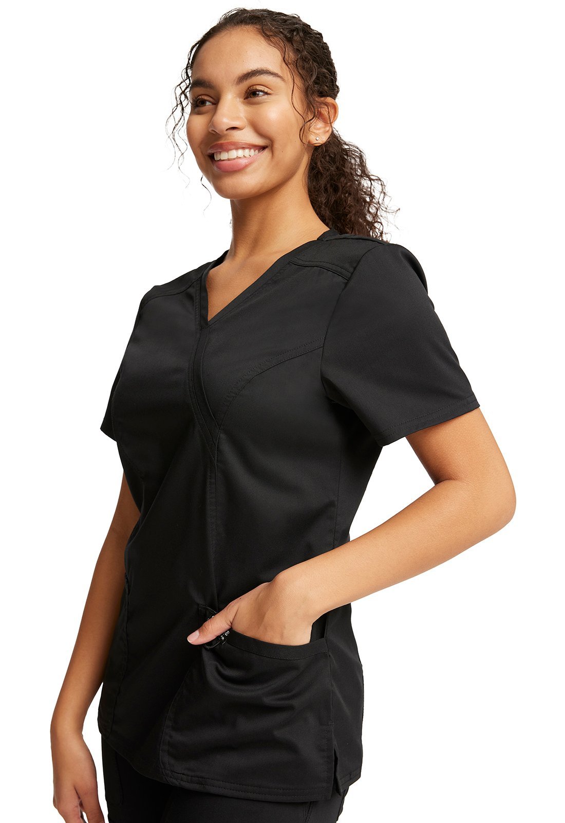 POLERA MUJER CHEROKEE REVOLUTION WW610 - UNIFORMES CLÍNICOS - 4