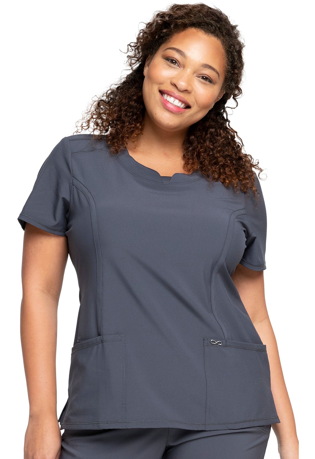 POLERA MUJER CHEROKEE INFINITY 2624A - UNIFORMES CLÍNICOS - 1