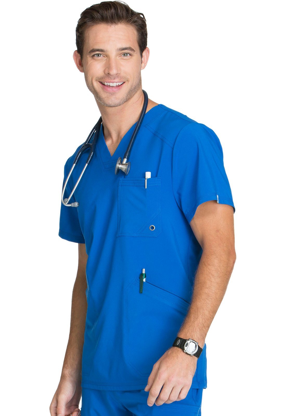 POLERA HOMBRE CHEROKEE INFINITY CK900A - UNIFORMES CLÍNICOS - 4