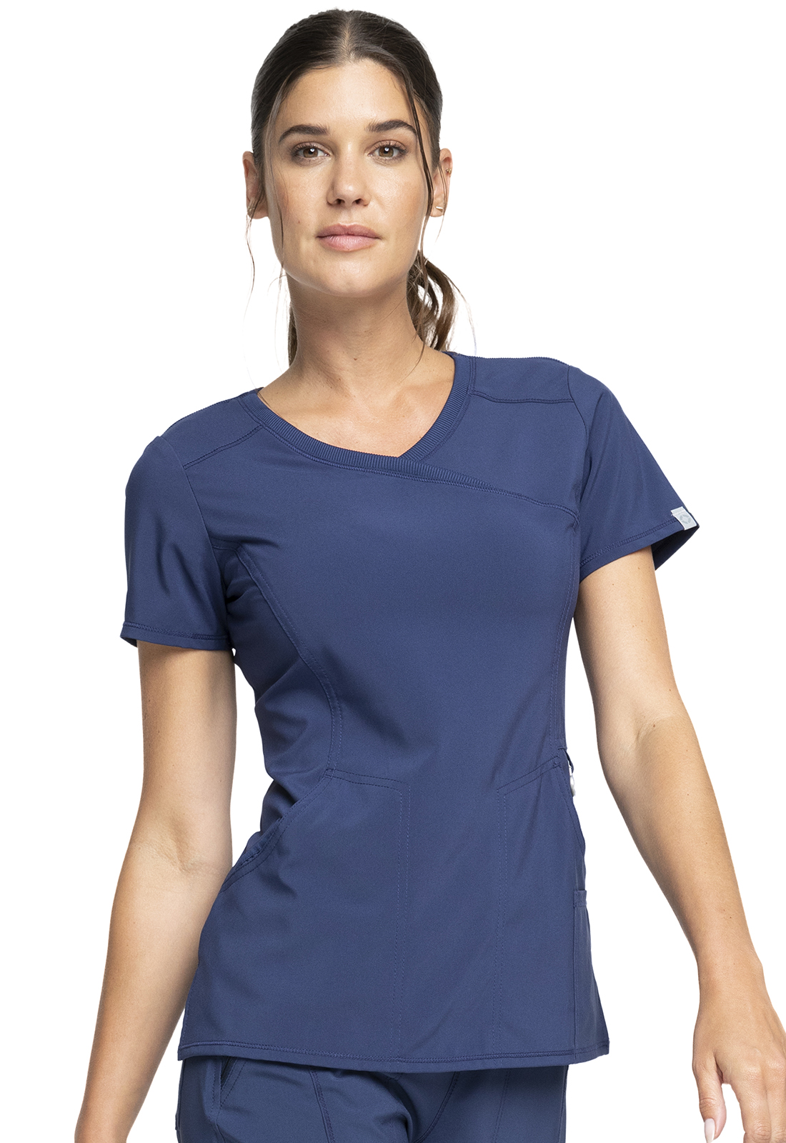 POLERA MUJER CHEROKEE INFINITY 2625A - UNIFORMES CLÍNICOS - 2