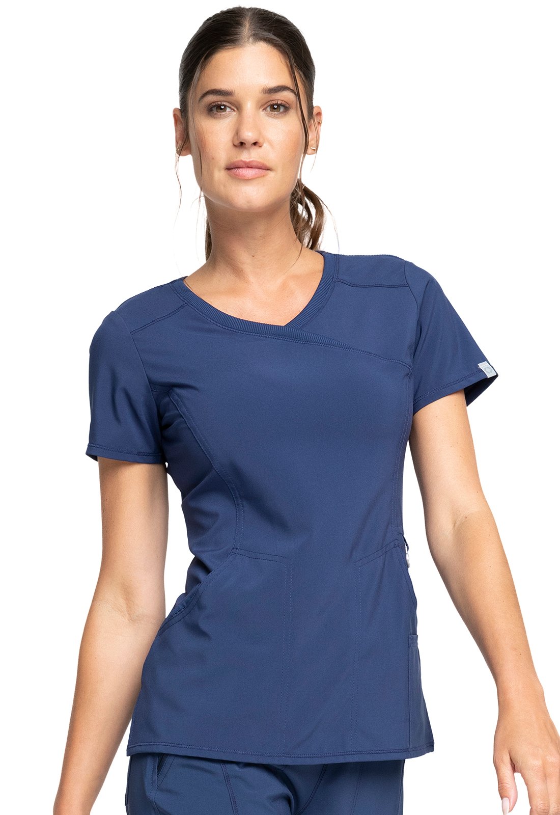 POLERA MUJER CHEROKEE INFINITY 2625A - UNIFORMES CLÍNICOS - 2