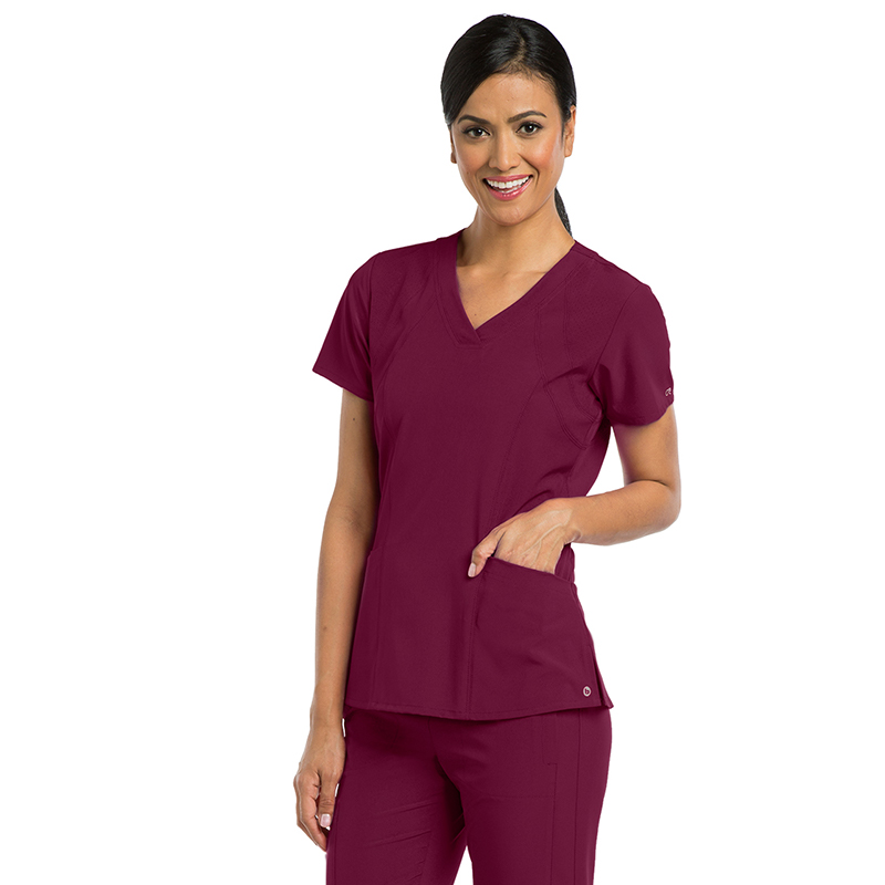 POLERA MUJER BARCO 5105 - UNIFORMES CLÍNICOS - 1