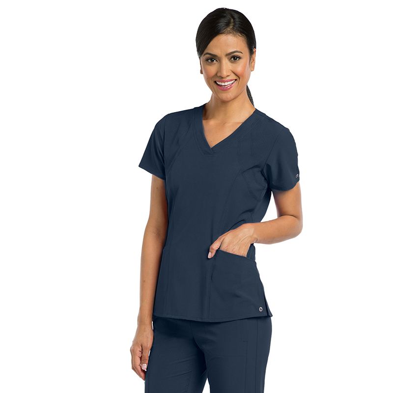 POLERA MUJER BARCO 5105 - UNIFORMES CLÍNICOS - 1