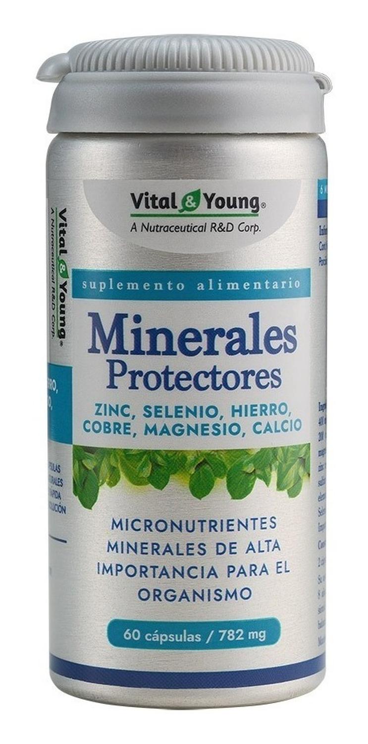 SUPLEMENTO ALIMENTICIO VITAL & YOUNG SUPLEMENTO DE MINERALES CALCIO HIERRO MAGNESIO Y MÁS! - 1