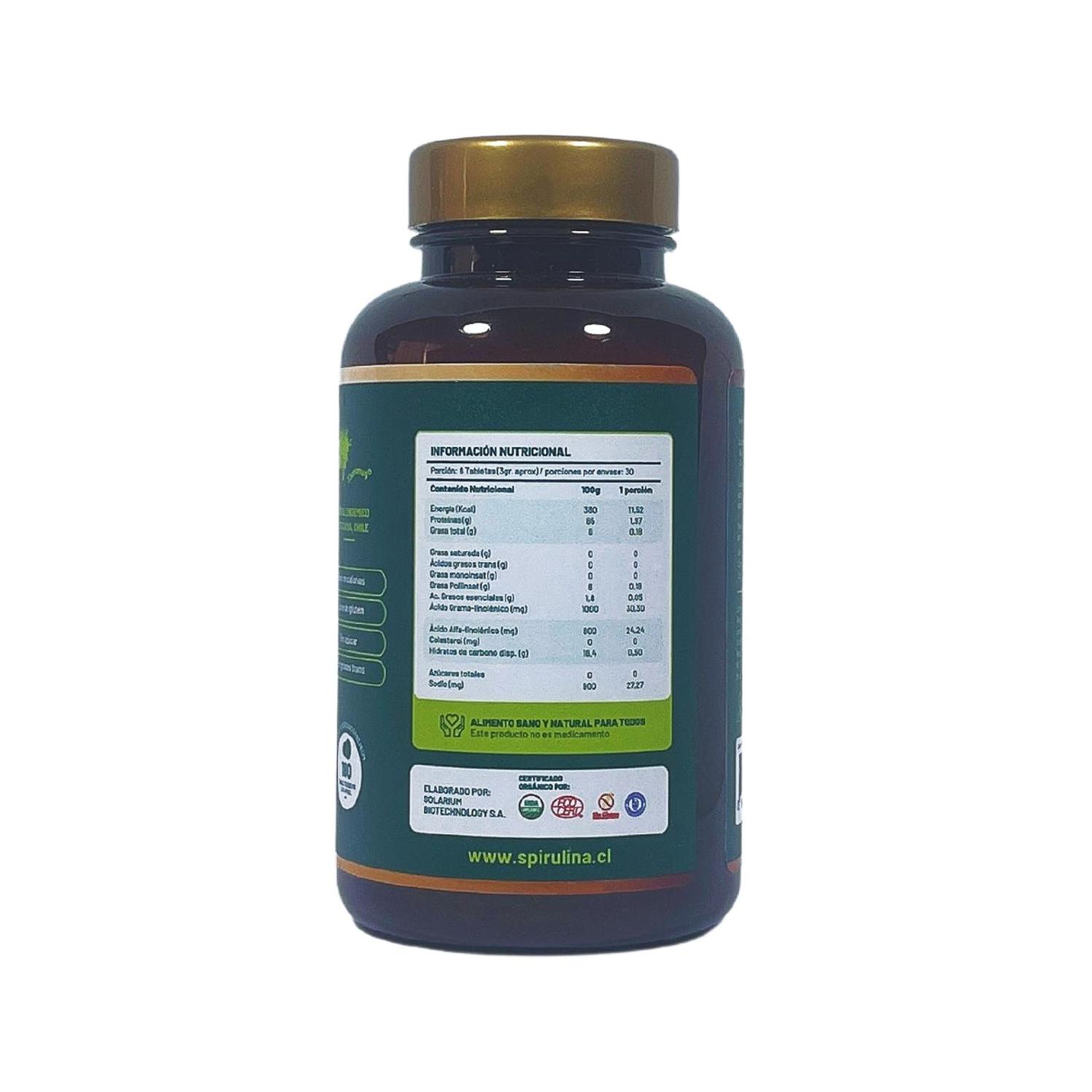 PACK SPIRULINA SPIRULINA MATER CON LECITINA + SPIRULINA 180 TABLETAS - 4