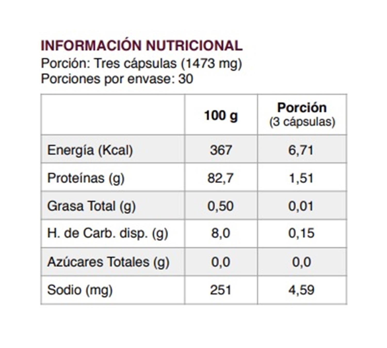 COLÁGENO HIDROLIZADO VITAL & YOUNG DE ALTA DENSIDAD 90 CAPS - 3