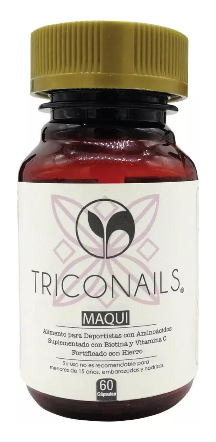 SUPLEMENTO ALIMENTICIO MÁS PELO TRICONAILS FORTALECE PELO UÑAS Y PIEL - 1