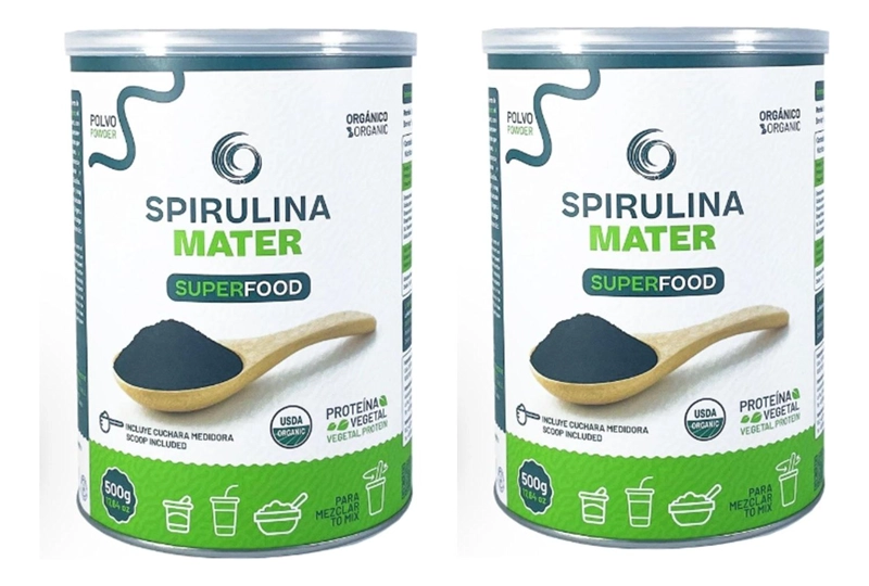 PACK ESPIRULINA EN POLVO 2 X 500G. - 1