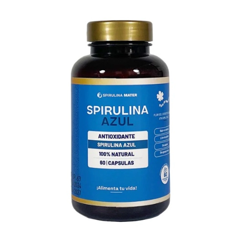 ESPIRULINA AZUL - FICOCIANINA - 60 CAPS. - 1
