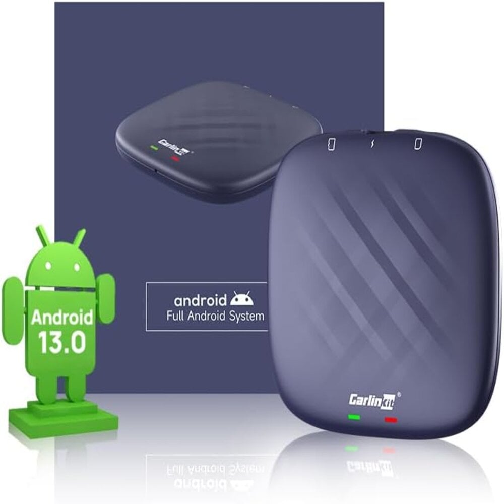 CARLINKIT ADAPTADOR ANDROID 13 CARPLAY ANDROID AUTO 8+128GB - 1