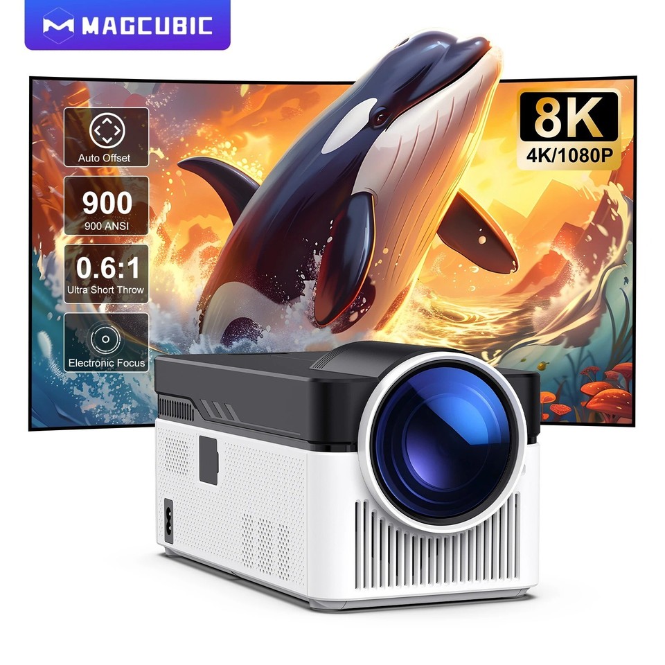 PROYECTOR MAGCUBIC HY450 1080P ANSI900 ANDROID 11 - 2