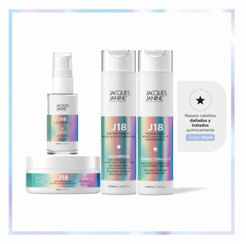 KIT TRATAMIENTO CAPILAR REGENERACION MOLECULAR INTENSIVA DE 4 PASOS - 1