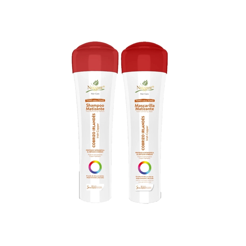TRATAMIENTO MATIZANTE NAISSANT COBRIZO SHAMPOO + MASCARILLA - 1