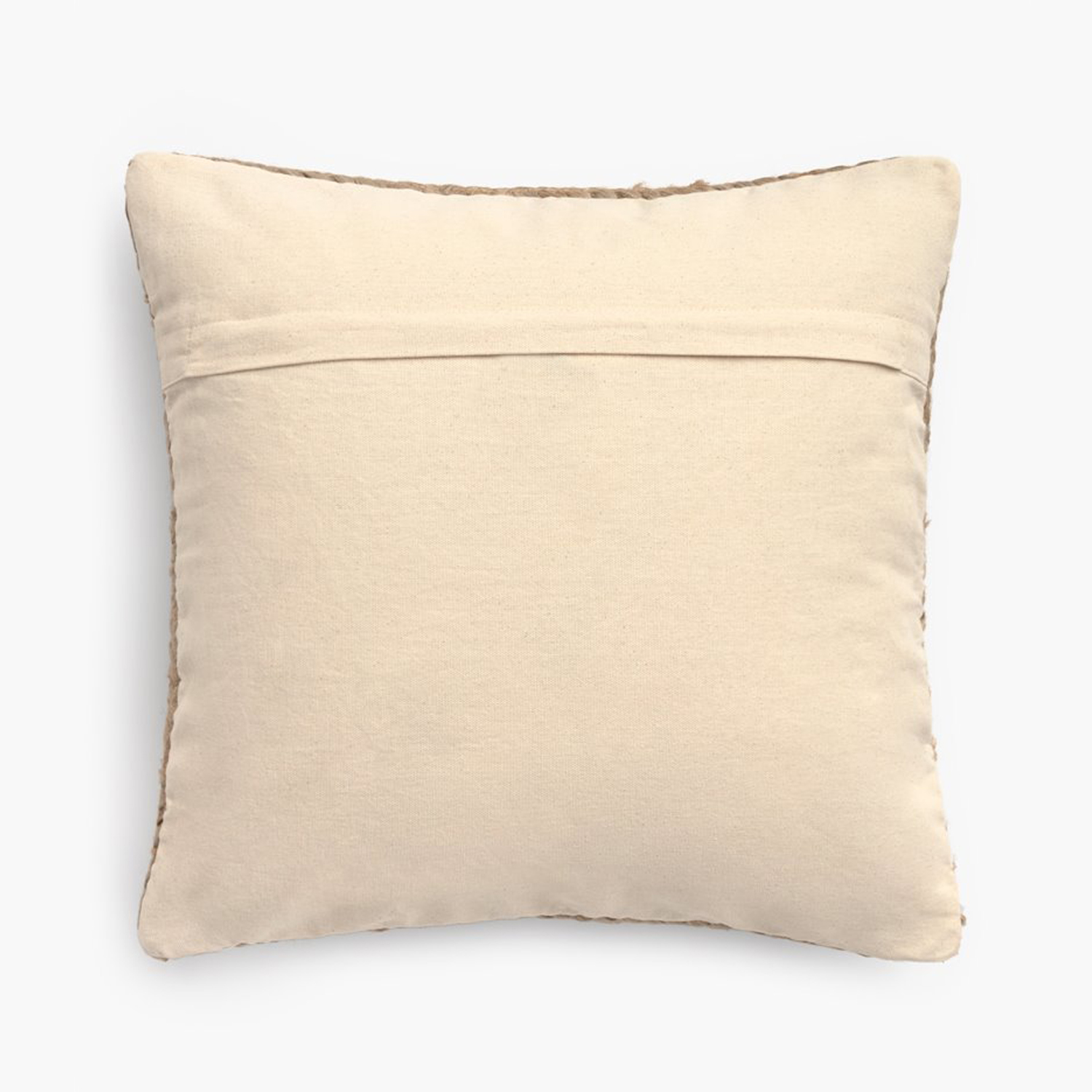 FUNDA COJÍN CALMA HOUSE YUTE URAL 60 X 60 CM CAFÉ - 3