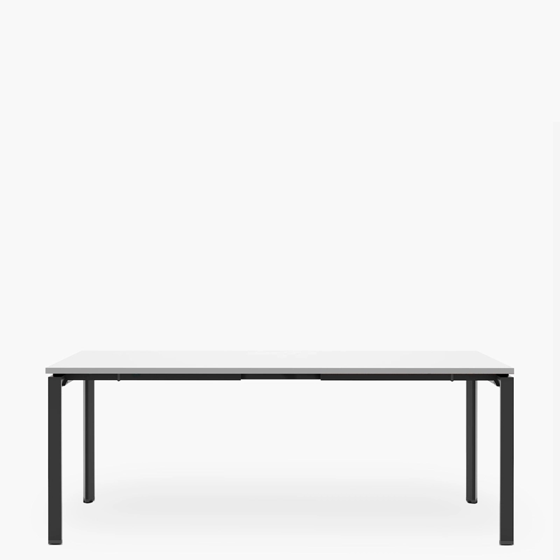 ESCRITORIO FORM OFFICE METÁLICO CUBIERTA MADERA NEO 200X70 METAL - 1