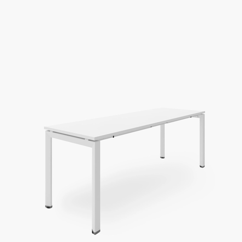 ESCRITORIO FORM OFFICE METÁLICO CUBIERTA MADERA NEO 200X70 METAL - 2
