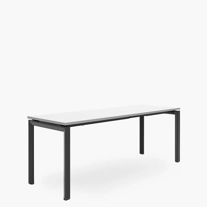 ESCRITORIO FORM OFFICE METÁLICO CUBIERTA MADERA NEO 200X70 METAL - 2