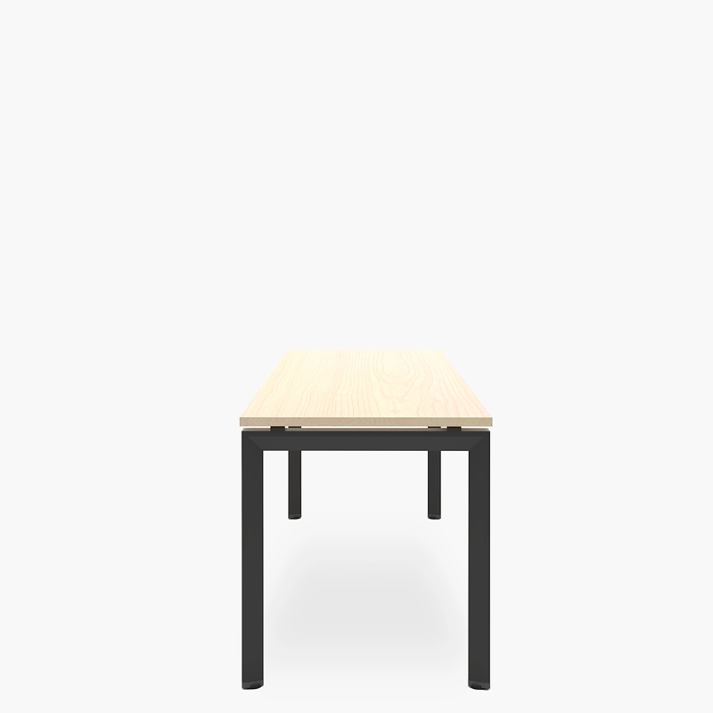 ESCRITORIO FORM OFFICE METÁLICO CUBIERTA MADERA NEO 200X70 METAL - 3