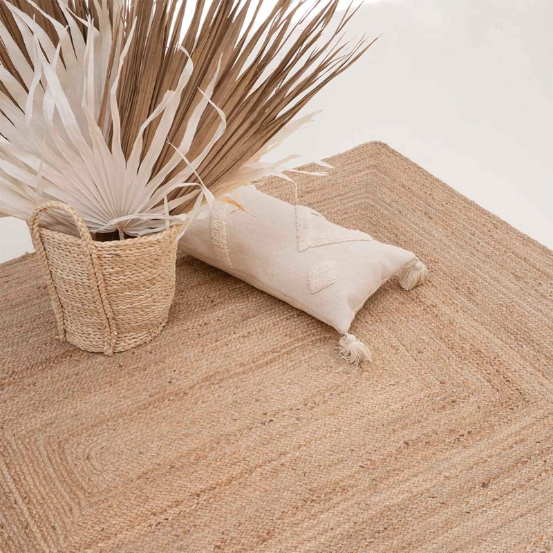 ALFOMBRA CALMA HOUSE YUTE URAL NATURAL 150 X 200 CM - 2