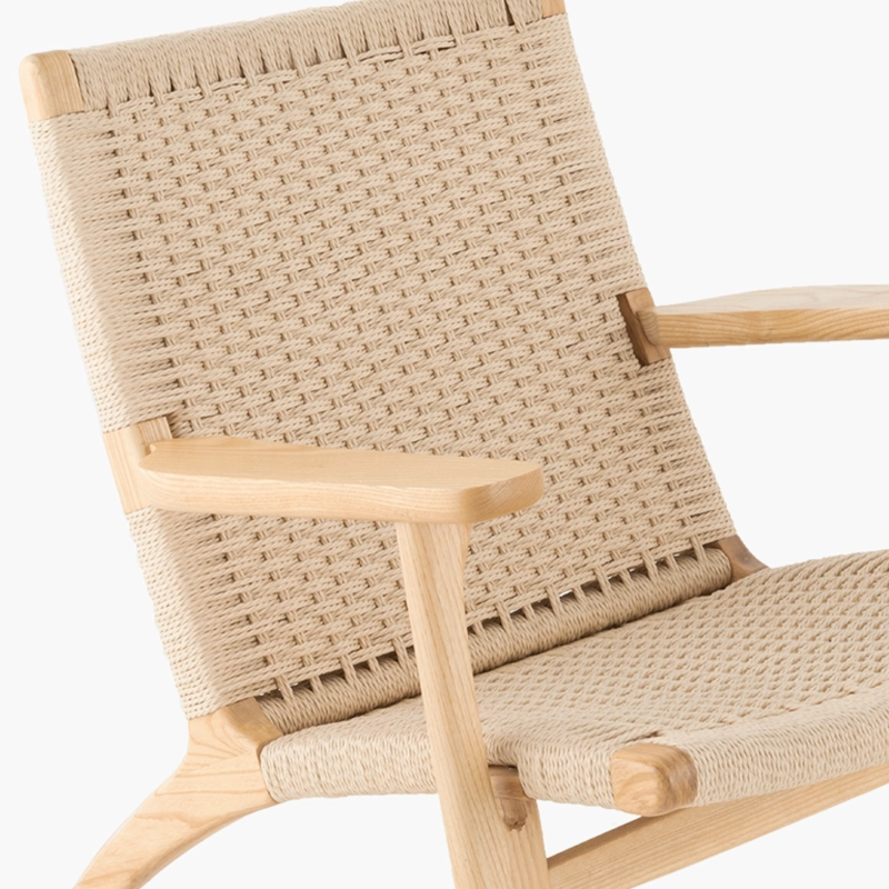 BUTACA FORM DESIGN DANESA WEGNER 1 CUERPO CAFE RÉPLICA - 6