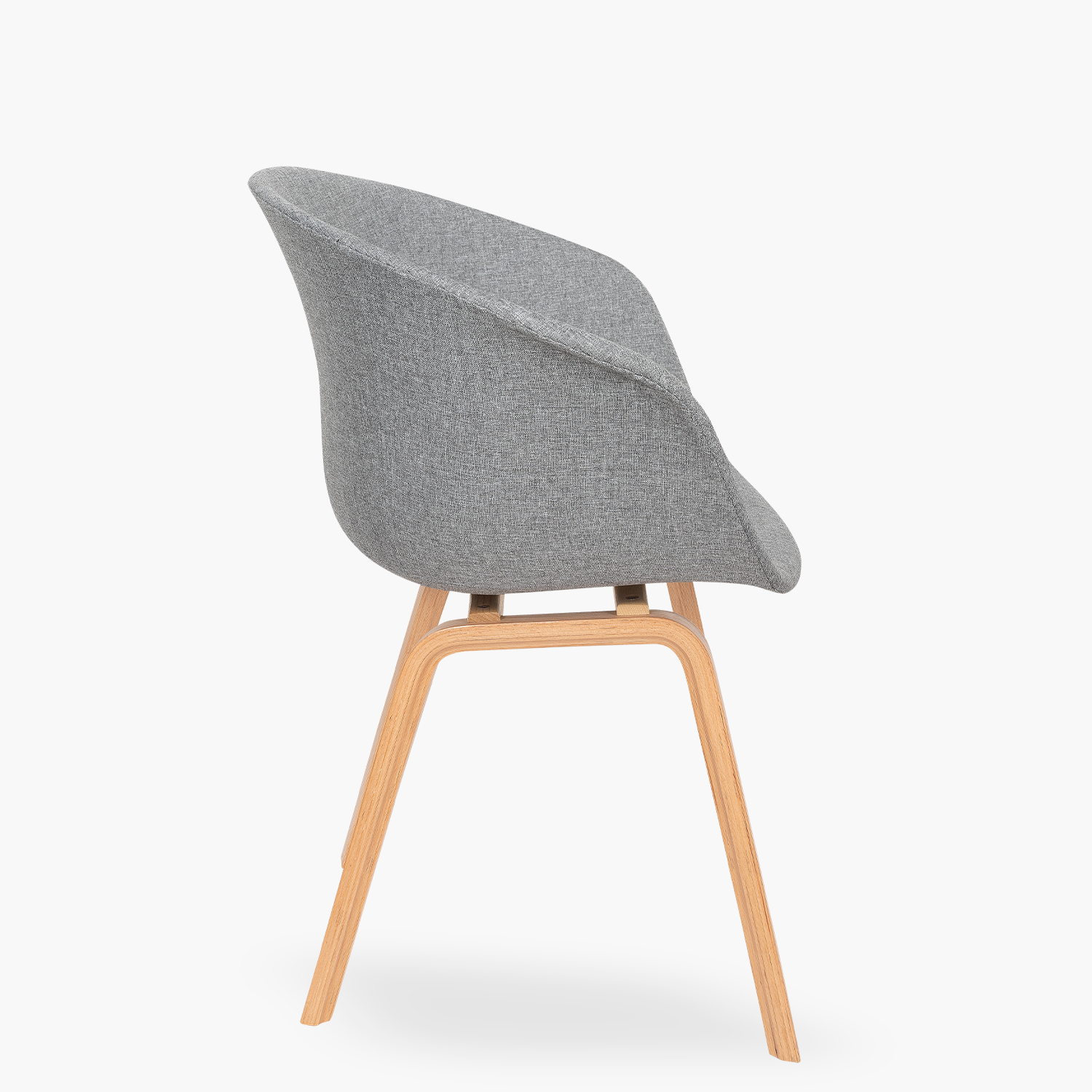 SILLA FORM DESIGN GAUDÍ TAP BASE 1 CUERPO MADERA GRIS CLARO - 4
