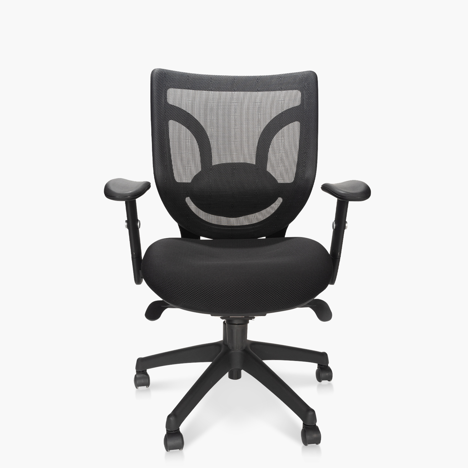 SILLA ESCRITORIO FORM OFFICE NEGRO - 1