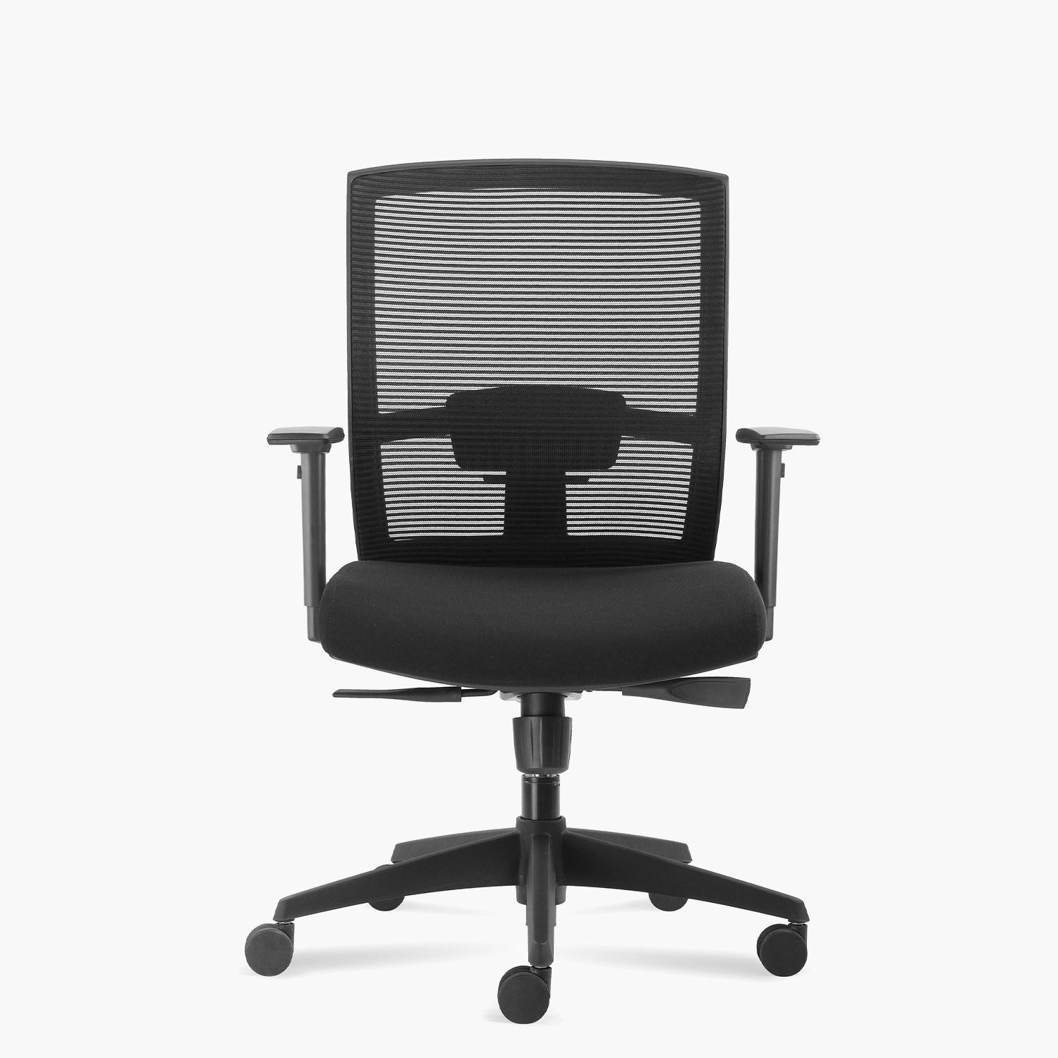 SILLA ESCRITORIO FORM OFFICE NEGRO TAYLOR - 1