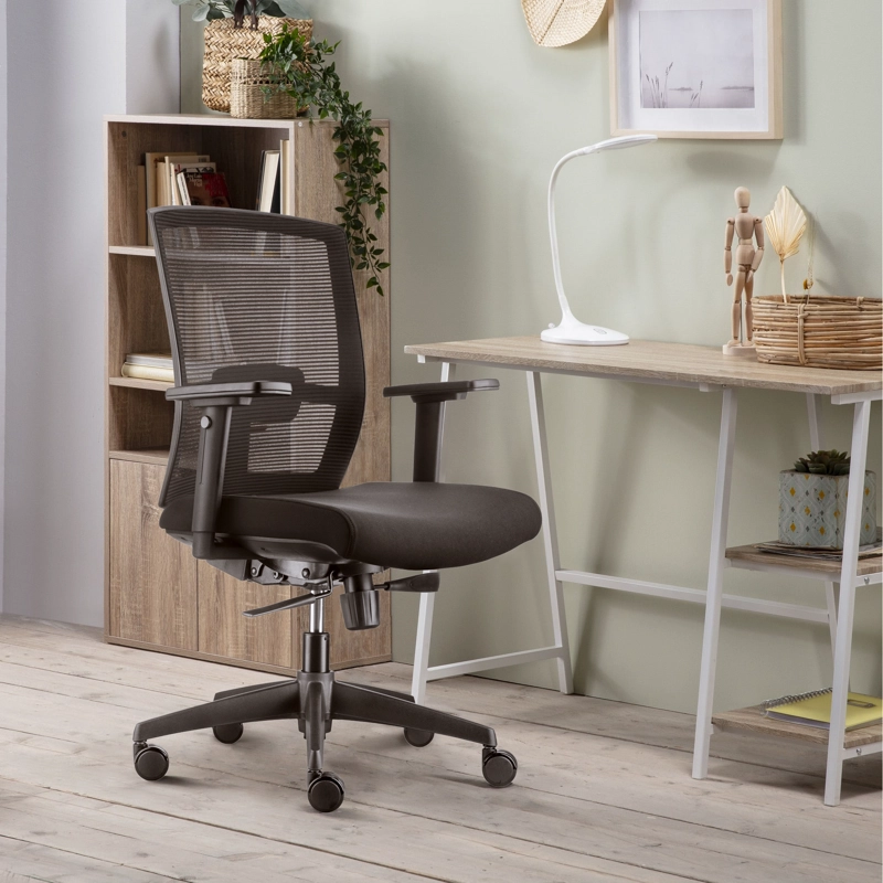 SILLA ESCRITORIO FORM OFFICE NEGRO TAYLOR - 2
