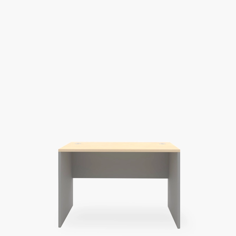 ESCRITORIO FORM OFFICE MELAMINA 120X60 METAL - 1