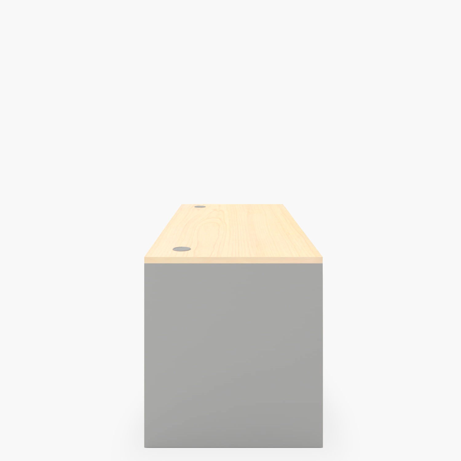MESA OFICINA ESCRITORIO MELAMINA 150X70 FORM - 3