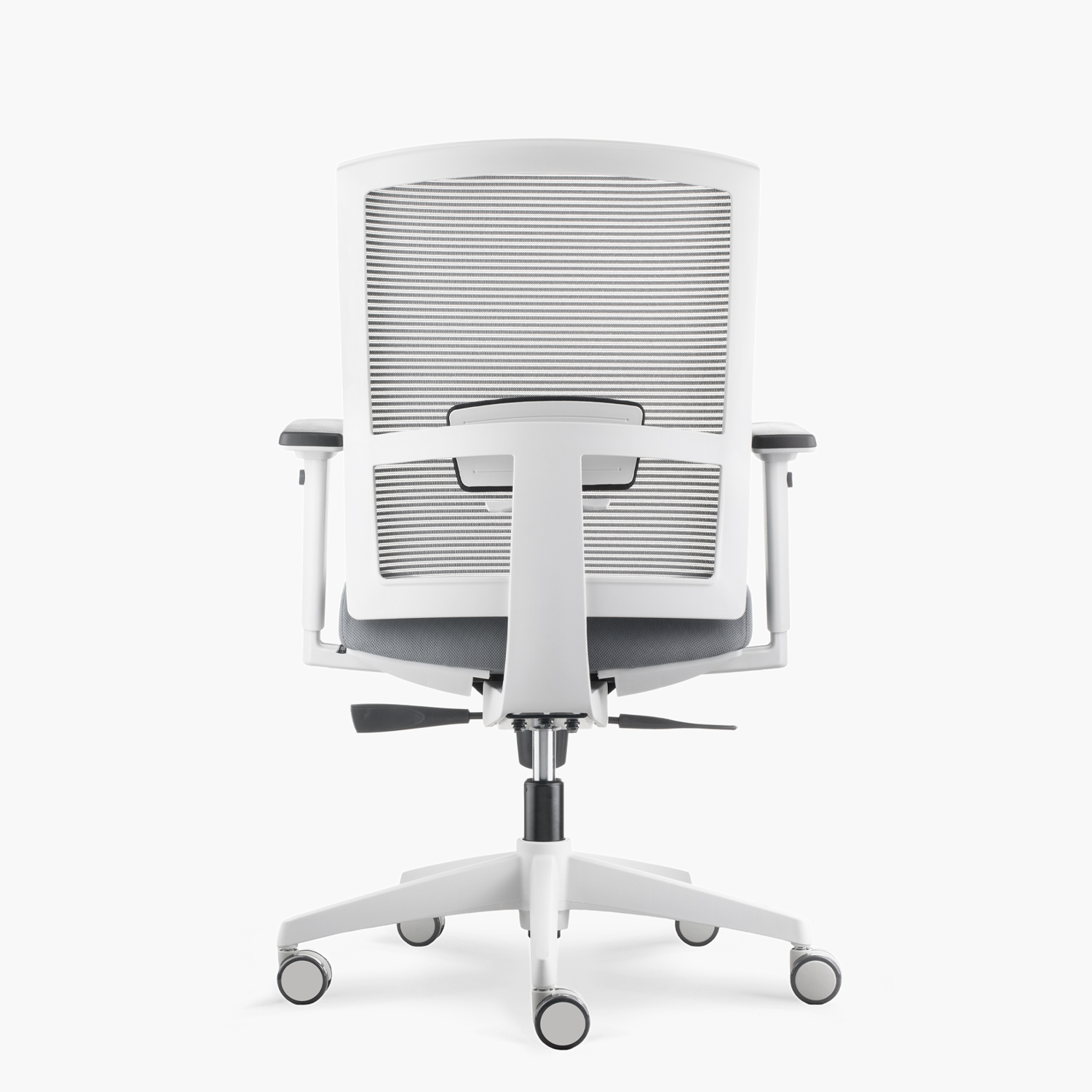 SILLA ESCRITORIO FORM OFFICE GRIS CLARO TAYLOR PRO - 6