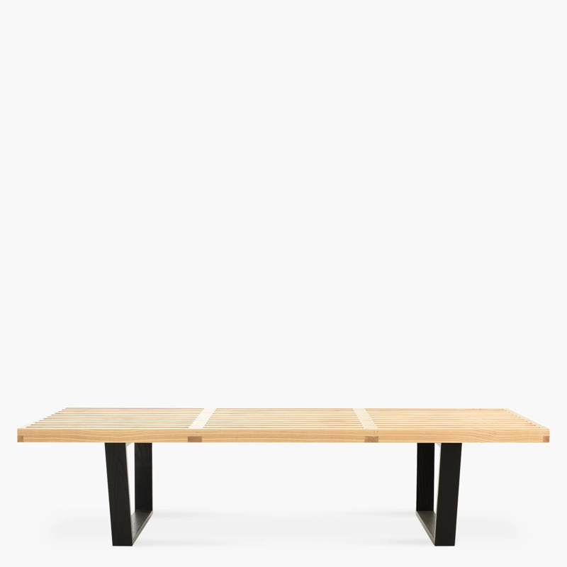BANQUETA FORM DESIGN NELSON 1 CUERPO MADERA CAFE RÉPLICA - 1