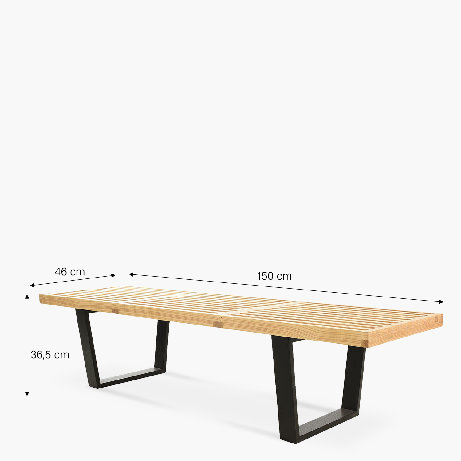 BANQUETA FORM DESIGN NELSON 1 CUERPO MADERA CAFE RÉPLICA - 3