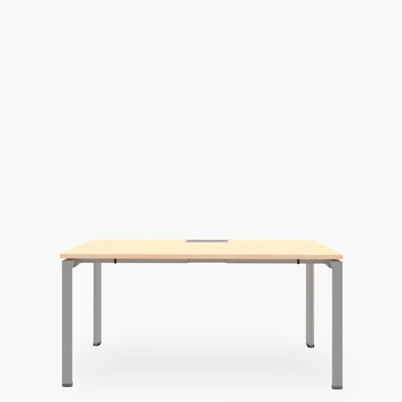 ESCRITORIO FORM OFFICE NEO CON PASACABLES 160X70 METAL - 1