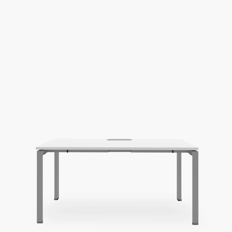 ESCRITORIO FORM OFFICE NEO CON PASACABLES 160X70 METAL - 1